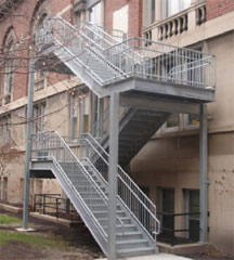 Outdoor Stairs and Railings
